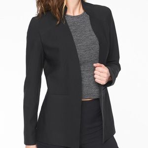 ATHLETA “Cosmic Blazer,” Black, Size 8